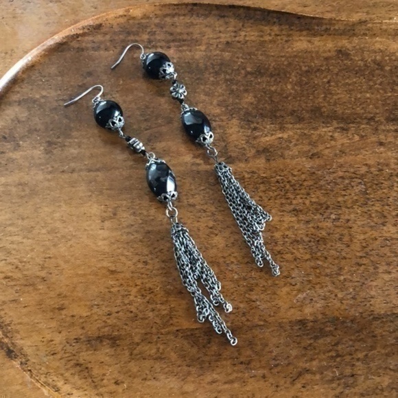 Vintage Boho Earrings - Picture 2 of 4